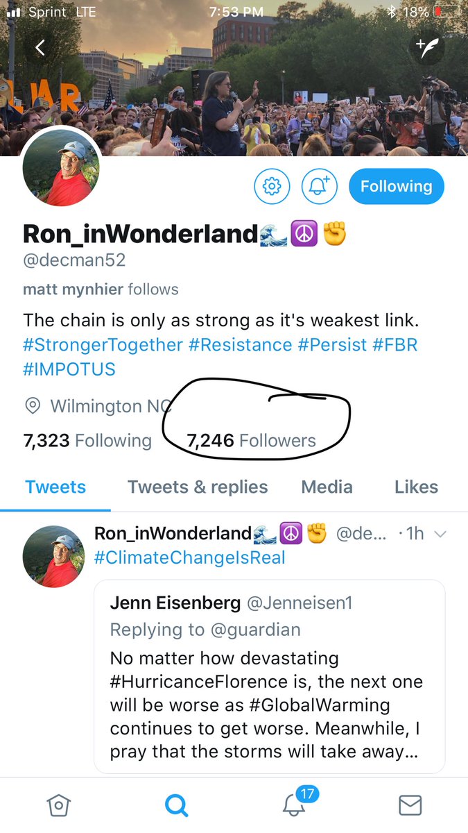 When you find your dad on twitter and realize he’s internet famous 😱 #7000followers #what?! @decman52