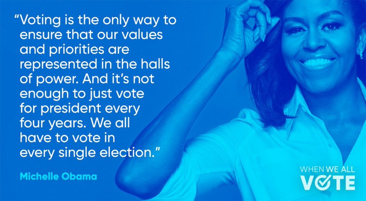 Change's tweet photo. We're so excited to partnering with @WhenWeAllVote, a new initiative launched by @MichelleObama, @TomHanks, @JanelleMonae and others, to help you get registered to vote.

Register here: https://t.co/hzXsrTaN7R https://t.co/v7pVOIbI8Q