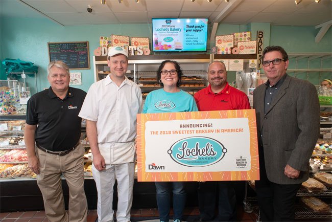 bakemag's tweet photo. For the second straight year, Lochel's Bakery in Hatboro, Pennsylvania has won the Sweetest Bakery in America contest. https://t.co/A9CoO8GIso https://t.co/z9My6IHW5q