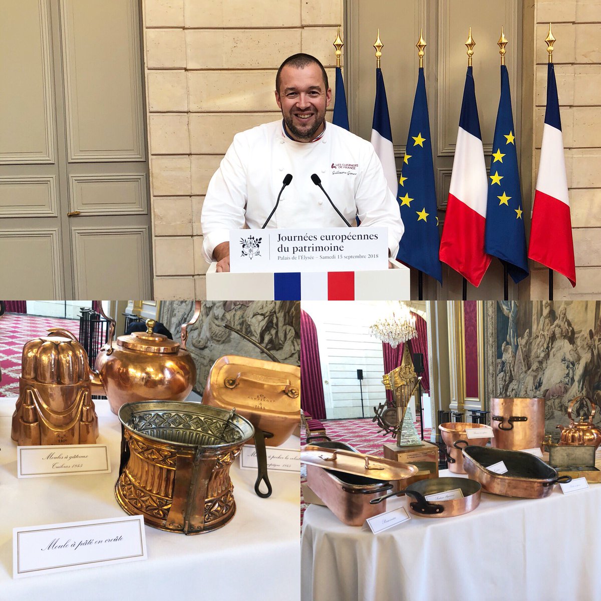 Guillaume Gomez Chef On Twitter A Demain Pret A Vous Accueillir Pour Les Journees Europeennes Du Patrimoine Pour La Premiere Fois La Porte Des Cuisines Vous Sera Ouverte Jep Elysee Https T Co Xsepnd31sy
