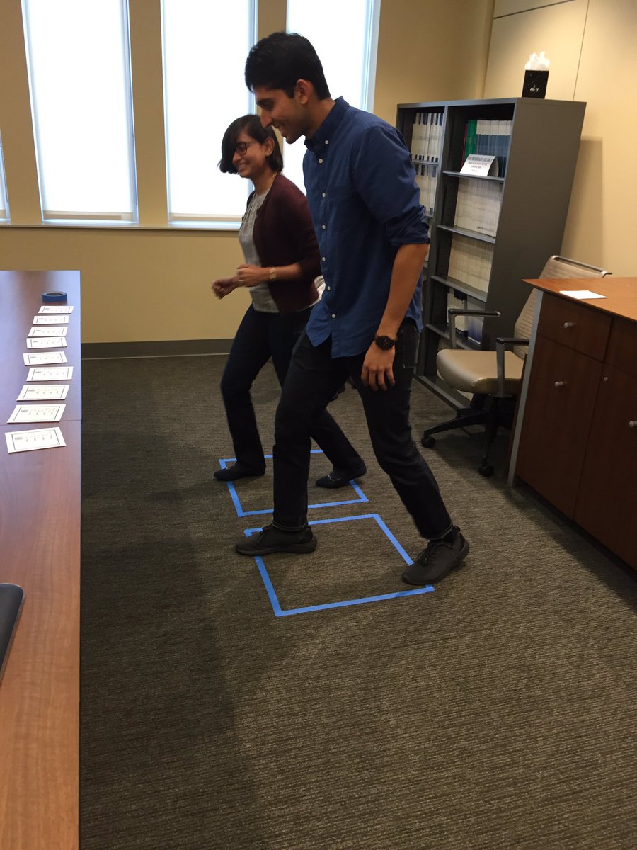 mathinyourfeet's tweet image. Thus begins a fruitful collaboration with @IUKelleyMBA and the #movingpatterns game. Looking forward to "moving" my business forward!!