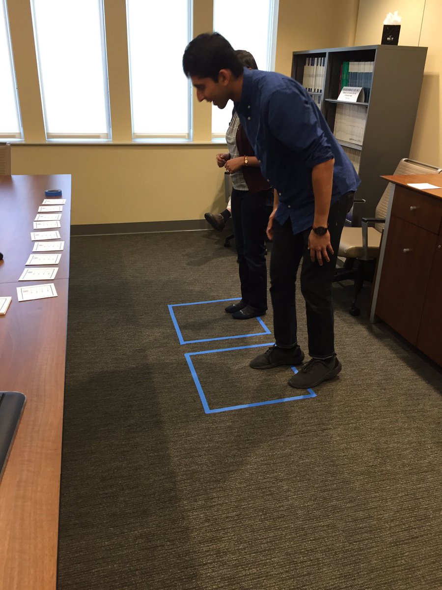 mathinyourfeet's tweet image. Thus begins a fruitful collaboration with @IUKelleyMBA and the #movingpatterns game. Looking forward to "moving" my business forward!!