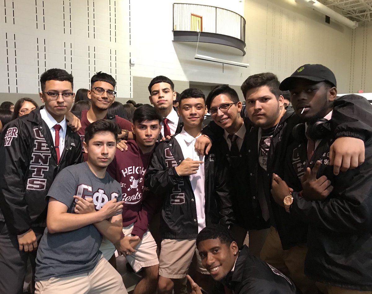 A few of our Gents at this year’s club fair 🙌