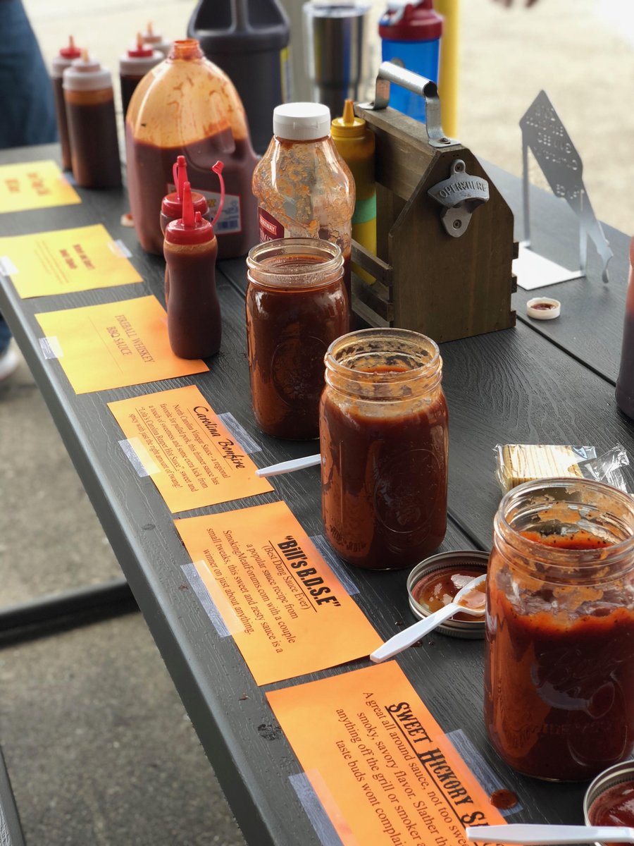 GeaterMachining's tweet photo. Congratulations to Justin Michael for winning this year's BBQ Sauce Challenge with his "Sweet Hickory Sauce"! And thank you to all who participated and joined us for the cookout on this beautiful day. https://t.co/POm2B1ovRH