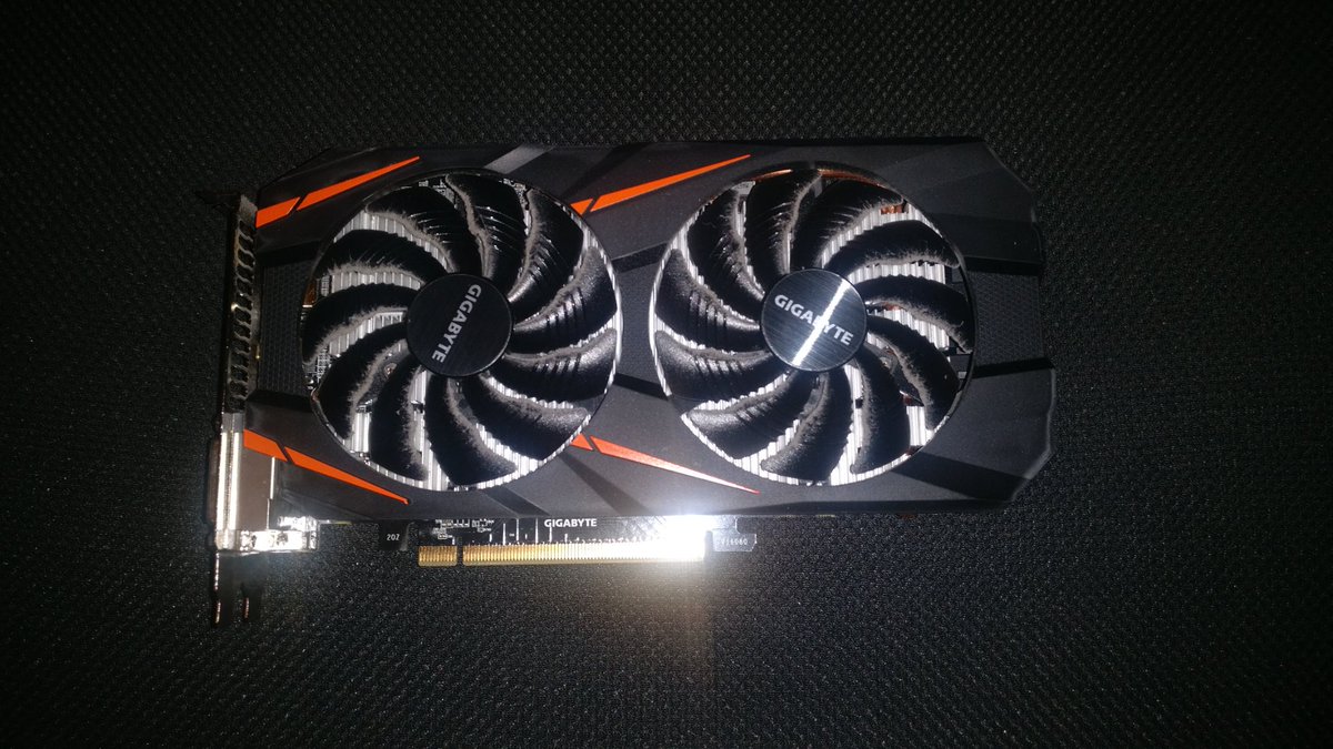 procrastinateng's tweet photo. Good job I have a spare graphics card lying around. Dead 1060 😢 https://t.co/VYv3MNQT9v