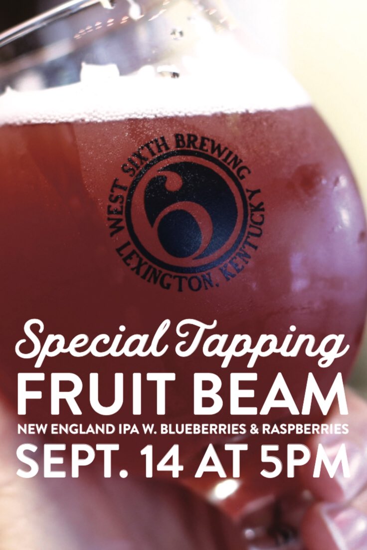 westsixthliz's tweet image. Join me @liquorbarn Springhurst today as we say goodbye to the growler wall that started it all - @WestSixth Fruit Beam will be tapped at 5pm! #thinklocaldrinklocal