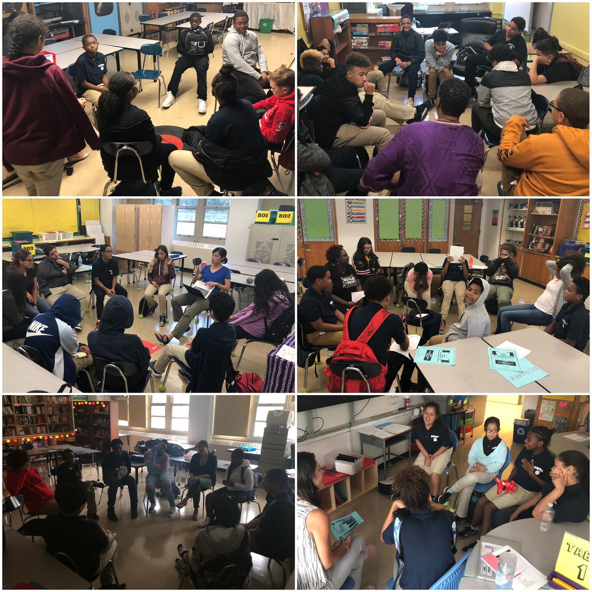 We love Circles time at UNMS! #Buildingcommunity #SELinAction #SELmatters #unmsrocks