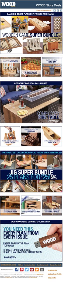 DIY with WOOD from woodstore.net 
htmlemailgallery.com/gallery/wood-s…