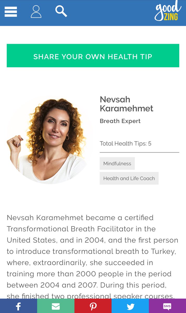 NevsahF's tweet photo. I started sharing my experience and expertise at https://t.co/2w9W1Xoo9j! It is a very popular website in UK full of health and wellness information. https://t.co/I4YfCwLMG3
#goodzing #health #wellness #popular #success #breath #breathwork #breathcoaching #books #blogger #relax https://t.co/lbQ4fQd2JN