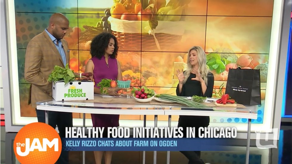 Chicago Botanic Garden On Twitter Kelly Rizzo Was On Wciu To