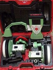 PSurvMT's tweet photo. Reward Offered: Survey equipment. Fell off truck in South #YQL today.  as pictured, less controller.  Will be in bright red case.  Please return to Halma Thompson Land Surveys @1067Rock @LethbridgeCity @lethtraffic @981TheBridge https://t.co/tAHRwNOm6G