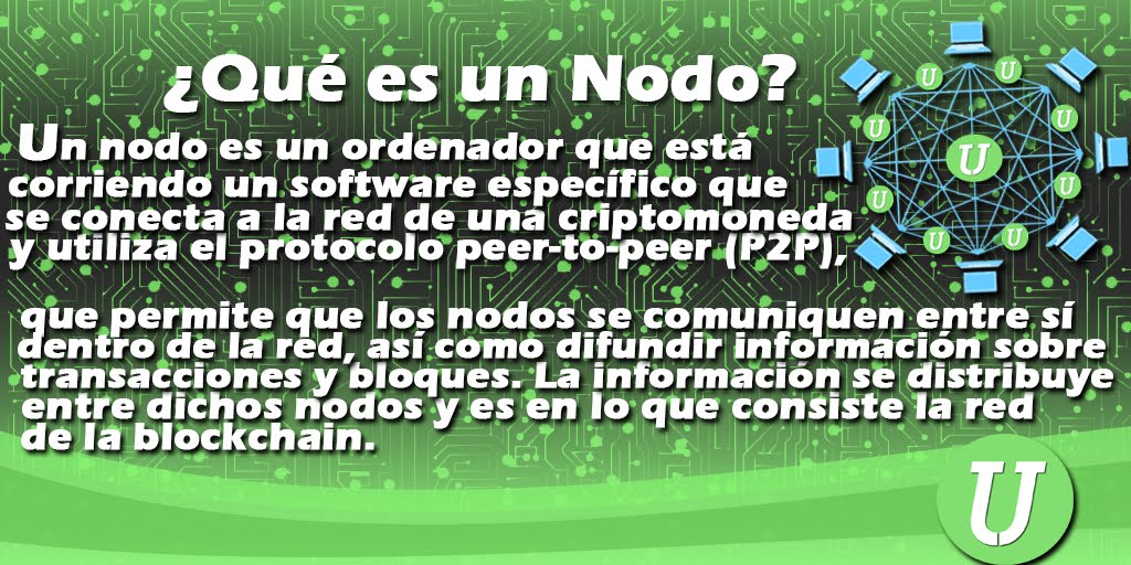 UnivcoinTeam's tweet photo. ¿Qué es un #Nodo?

 #altcoin #criptomoneda #seguridad #Sistemas https://t.co/AvXqCKoq4f