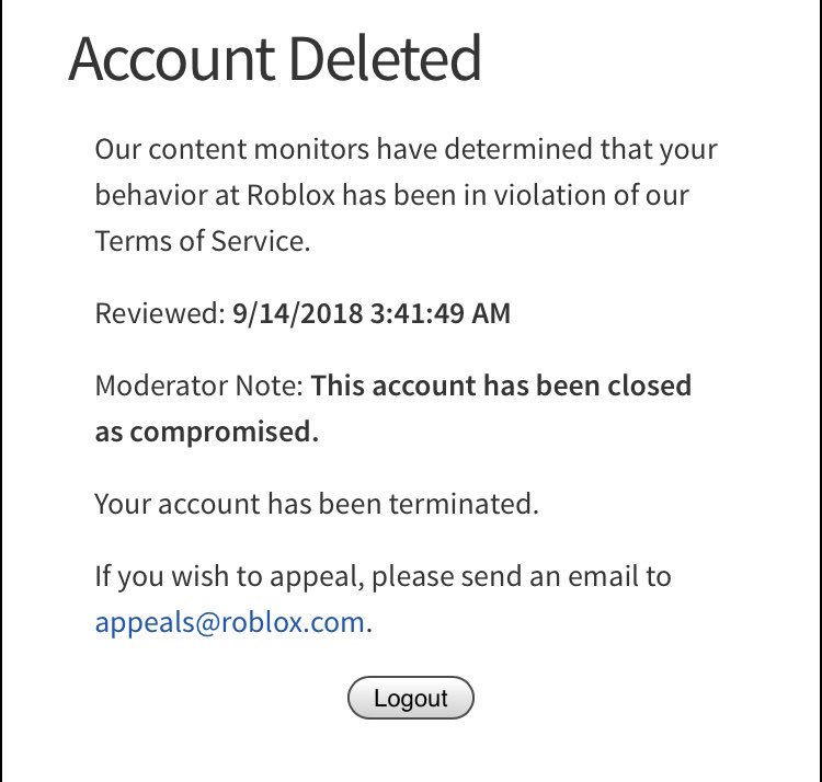 Nic On Twitter Goodbye To My Oldest Roblox Account Ever The Account Was Compromised But Most Likely By Someone I Know He Never Changed The Password So I Don T Understand Why The - roblox account has been hacked