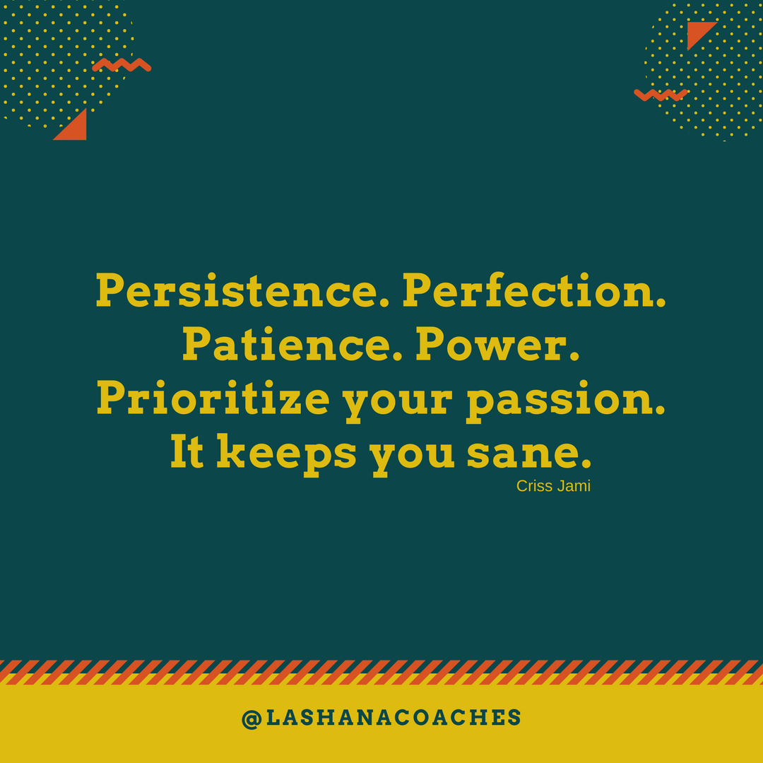 lashanacoaches's tweet photo. What important P's do you currently possess? Share below.
#persistence #perfection #patience #power #priorities #sanity #keepsyousane #motivational #inspiredaily #inspirational https://t.co/RPDWFrgAqB
