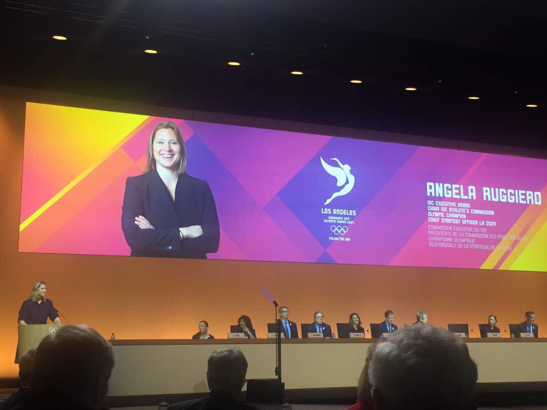 AngelaRuggiero's tweet image. One year ago we won the privilege of hosting the @LA2028 Olympics! The future of sport and LA looks bright:) @MayorOfLA