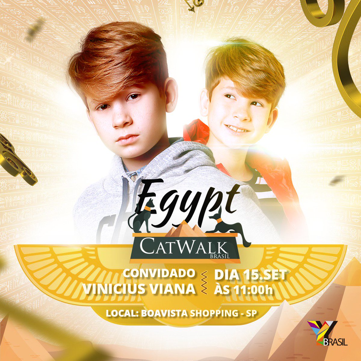 escolademodelo_'s tweet image. Nossa primeira atração confirmada no @catwalkbrasil Egito é o modelo e cantor @vinicenourinha , que dar um verdadeiro show no evento. Não percam!

#CatwalkBrasil #Egito #MaxFama #EscoladeModelo #Moda #Fashion #Desfile #AgênciadeModelos #AgênciadeModelosInfantil #Formatura