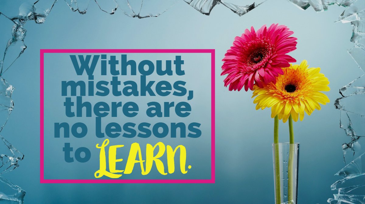 FitWithKellyG's tweet image. Without #mistakes you can't #learnalesson.  Many people #struggle to make #permanent #lifestyle #changes through #diet and #exercise because they feel like a #failure for every little #mistake!  Remember - every #health #transformation takes a #zillion #mistakes to get there!