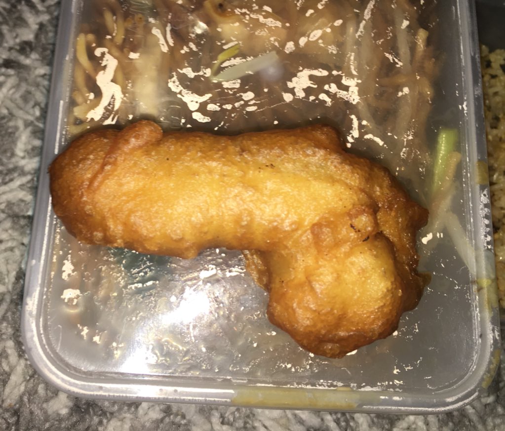 CharlotteSLG's tweet photo. I ordered 10 chicken balls... they gave me 11 https://t.co/YxR15824aC
