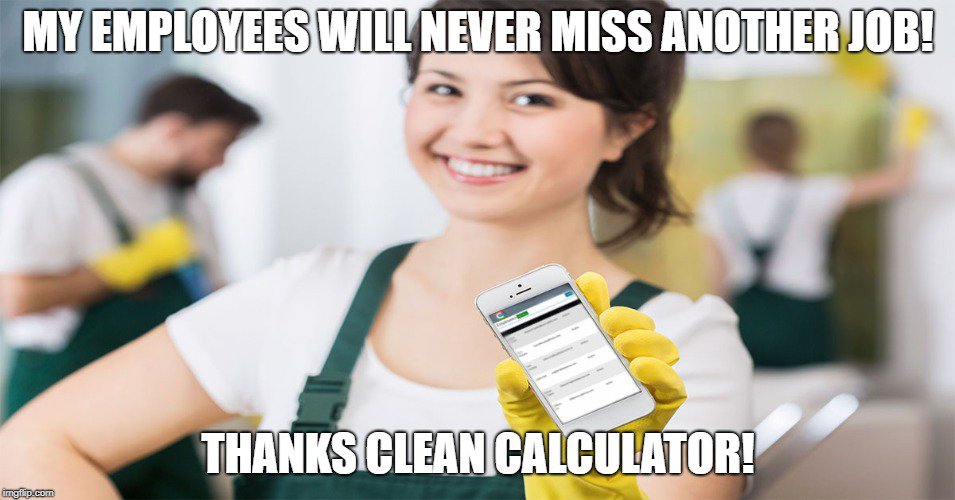 CleanCalc's tweet image. When you run your own cleaning business, you need software that simplifies the task of running the business so you can gain more customers. @CleanCalc is that tool ow.ly/mRTr30lP9nB 

#CleanCalculator #BiddingTool #EstimationSoftware #CleaningManagementSoftware #CRM