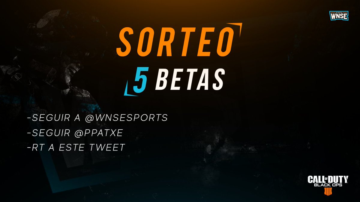 WNSEsports's tweet photo. #Sorteo | ¡Os traemos un pequeño sorteo para los que todavía no habéis podido disfrutar del #Blackout! 

Requisitos:

▶️Seguir a @WNSEsports 
▶️Seguir a @PPatxe 
▶️RT a este tweet https://t.co/weHWZIsbXi