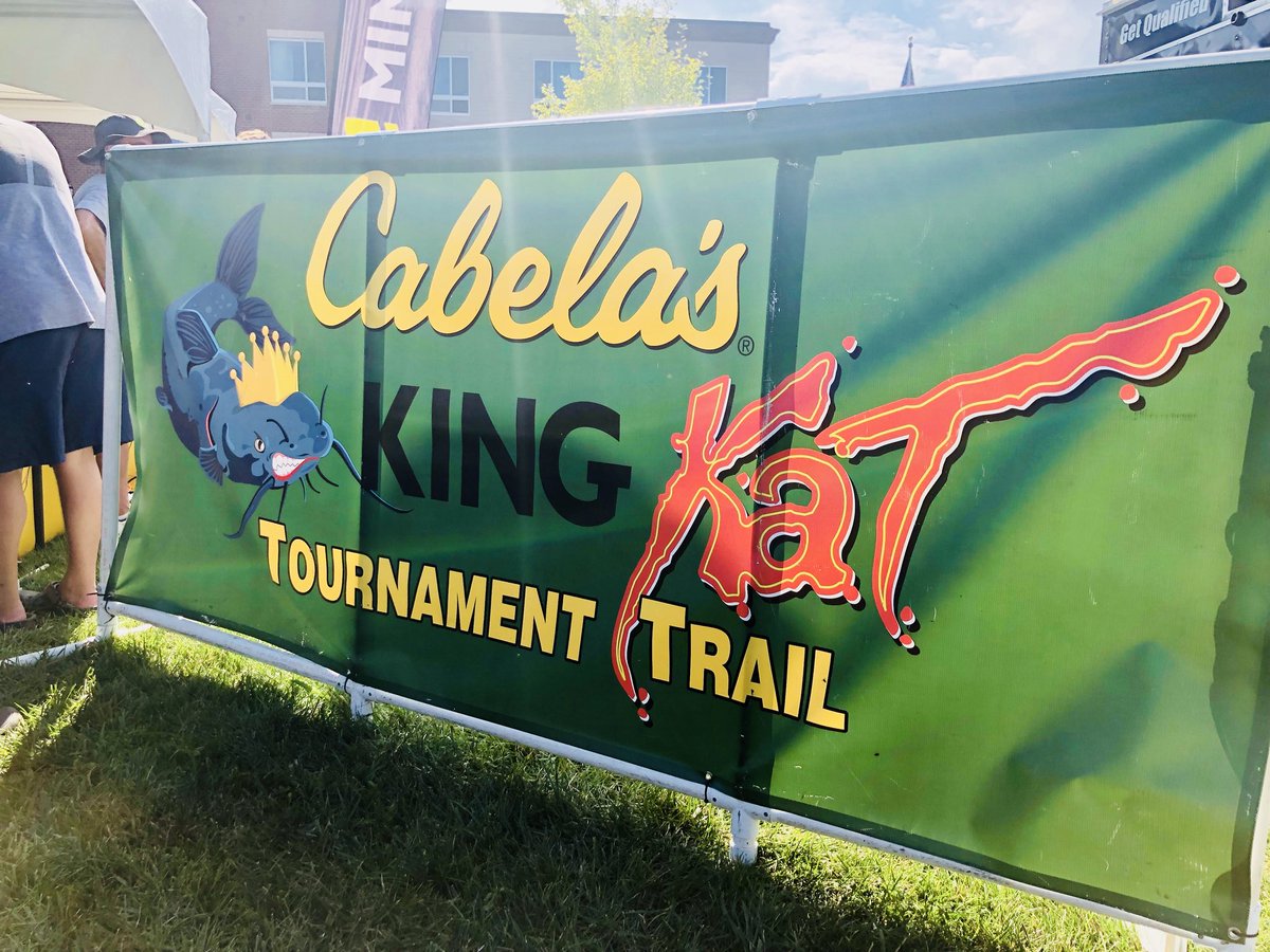 JFDpio's tweet photo. Get down and check out the Cabela's King Kat Tournament at #BIG4StationPark! It goes through tomorrow with a concert tonight! #KingKatFish #NoNoodling4Us #69LbCatFish #CatFishLife #CrazyBigFishRightMeow #FishWhiskers https://t.co/l0Cii2PGDd