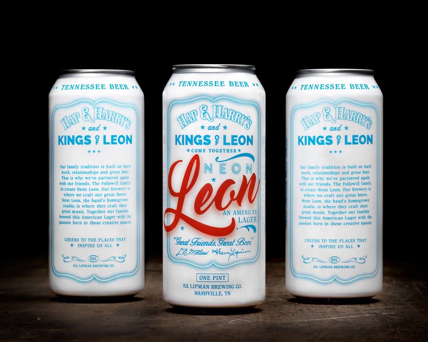 dddinc's tweet photo. 🔈🍺 New beer collab #kingsofleon #hapandharrys #nashville https://t.co/5fcLGGz6m4