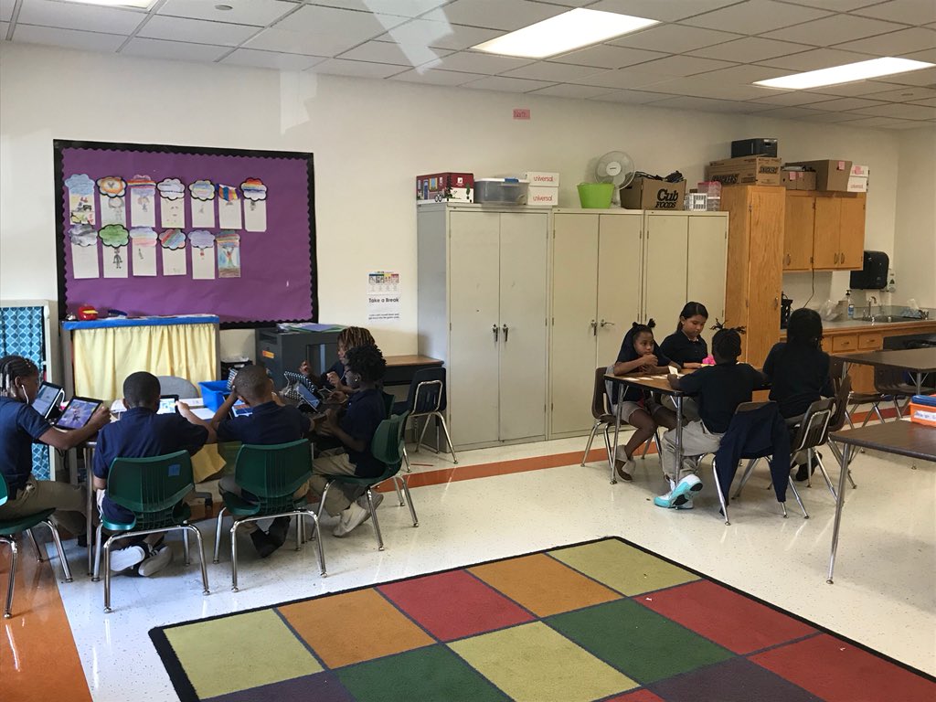 LeaderLuehmann's tweet photo. Guided math groups up and going! #NSJ Pride #MakeItHappen @KarenKennedyMN @associateronmps @MaryLambrecht6 https://t.co/ZmaZbsEjU9
