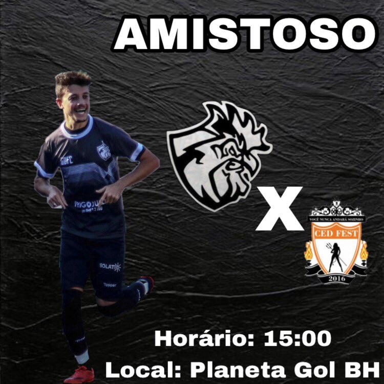 gdfc_oficial's tweet photo. Amanhã tem GD! Na tarde de Sábado o #GDFC enfrenta o #CEDFC em um amistoso no @PlanetaGolBH https://t.co/vcr9hUbj76