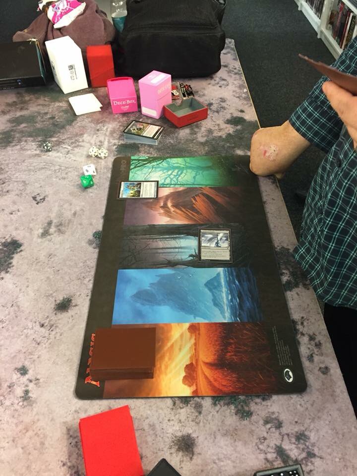 MightyLGames's tweet photo. Friday Night Magic and it’s Store Championship. 
Sealed deck is one of Mr MLGs favourite ways to play 😀

#mtg #fnm #storeChampionship #sealedDeck https://t.co/H8SKTrpN9z