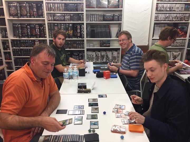 MightyLGames's tweet photo. Friday Night Magic and it’s Store Championship. 
Sealed deck is one of Mr MLGs favourite ways to play 😀

#mtg #fnm #storeChampionship #sealedDeck https://t.co/H8SKTrpN9z