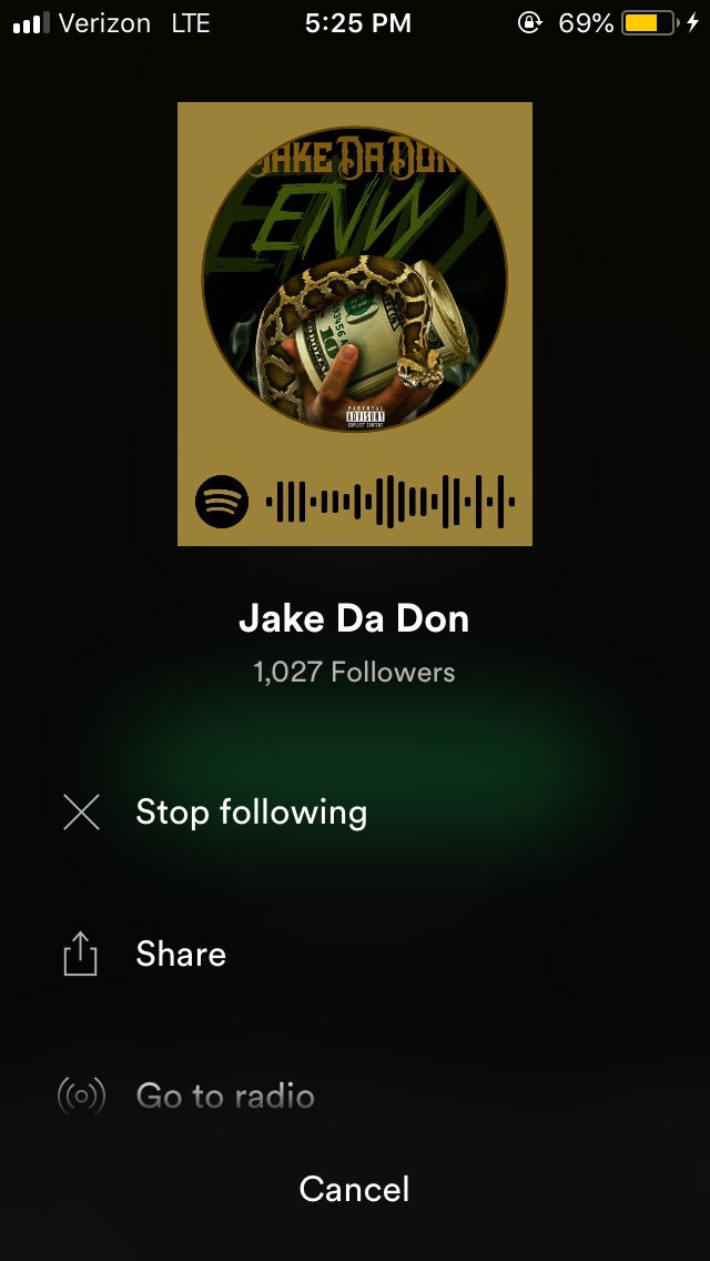 JJakedadon's tweet photo. Follow me on Spotify:Jake Da Don https://t.co/Zo3v0ey9Rt