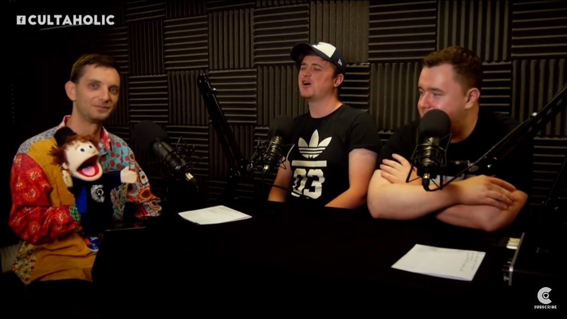 RealPuppetJack's tweet image. Well the @Cultaholic podcast was fun vote for me on the hall of fame for next week :)