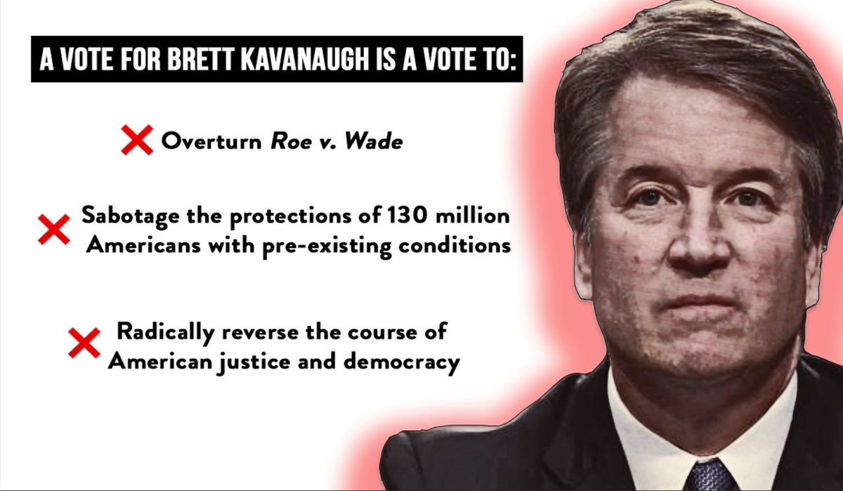 PensiveReveries's tweet photo. The Senate Judiciary Committee is set to Vote Sept 20th! 🚨
We must keep the Pressure High on our Senators to Vote NO on Kavenaugh!
Call! (202) 224-3121
His Deficient Character & Lack of Transparency make him Unworthy to sit on America's Highest Court!
#KavaNOPE #SaveSCOTUS https://t.co/q9WNjFeG0l