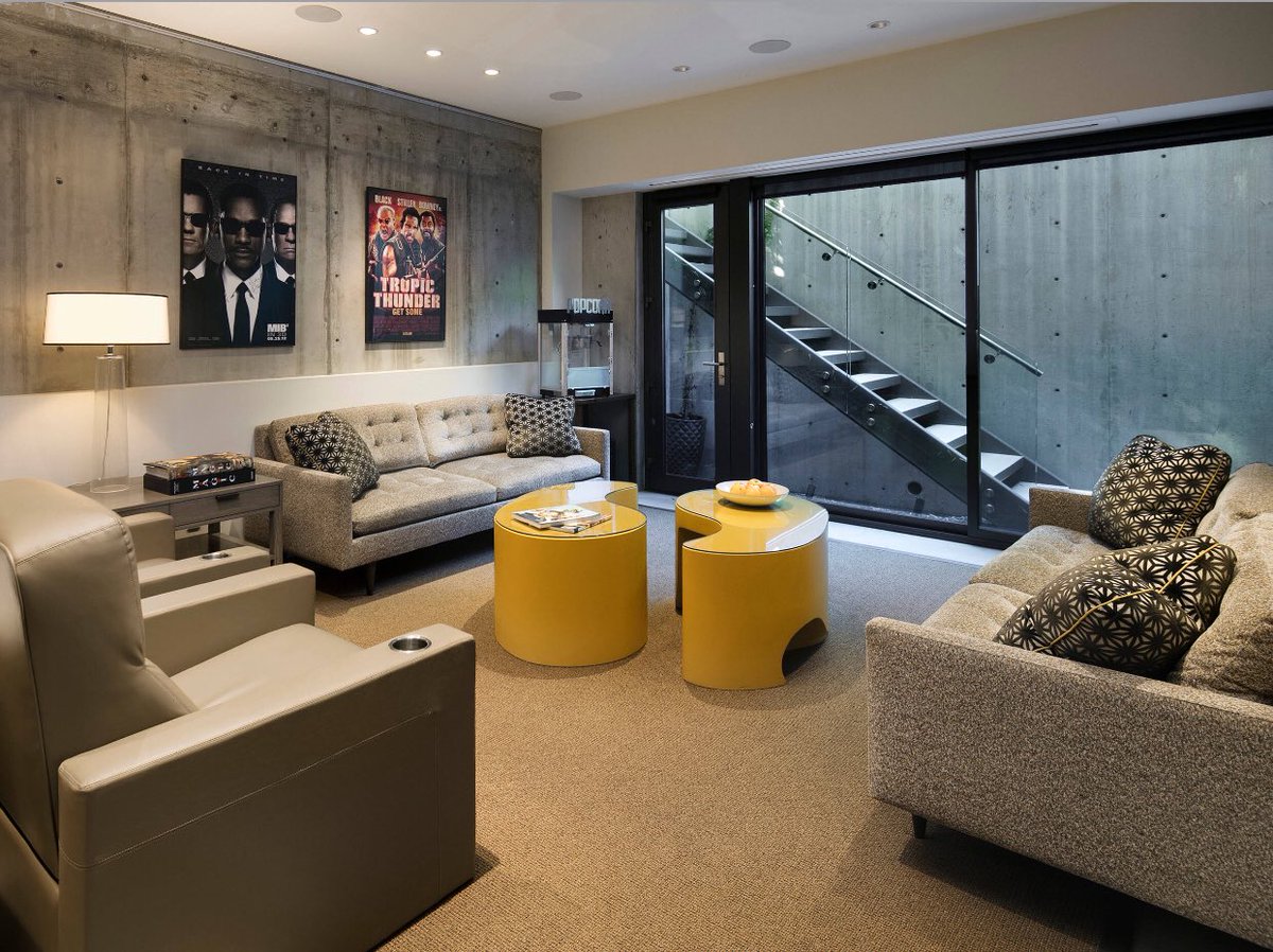 dream_house247's tweet photo. MidCentury Style House • Basement 

✨ Choose 1 , 2 , 3 or 4 ? https://t.co/II9SQWkwxY
