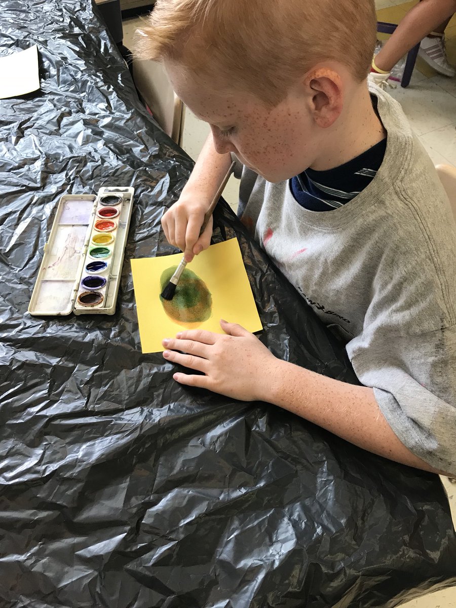 mrsmontagano's tweet photo. Today our fifth graders enjoyed The Dot, by Peter Reynolds. Each student loved the the idea of making their mark and seeing where it takes them! #InternationalDotDay #thedot #creativity #peterreynolds #NHPRoadSchool https://t.co/4PPfIZ6gYE