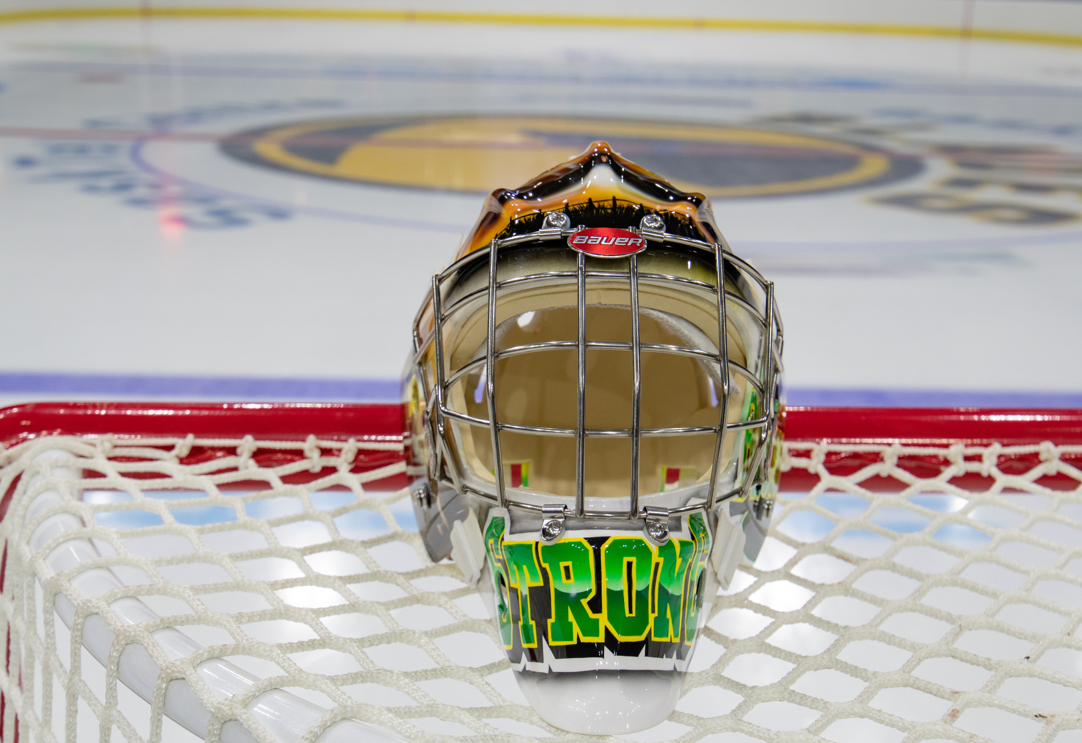 Saskatoon Blades on X: ICYMI - Nolan Maier will be wearing this custom  @HumboldtBroncos tribute mask for our home opener next weekend. The mask  will raffled off during the game. Info »