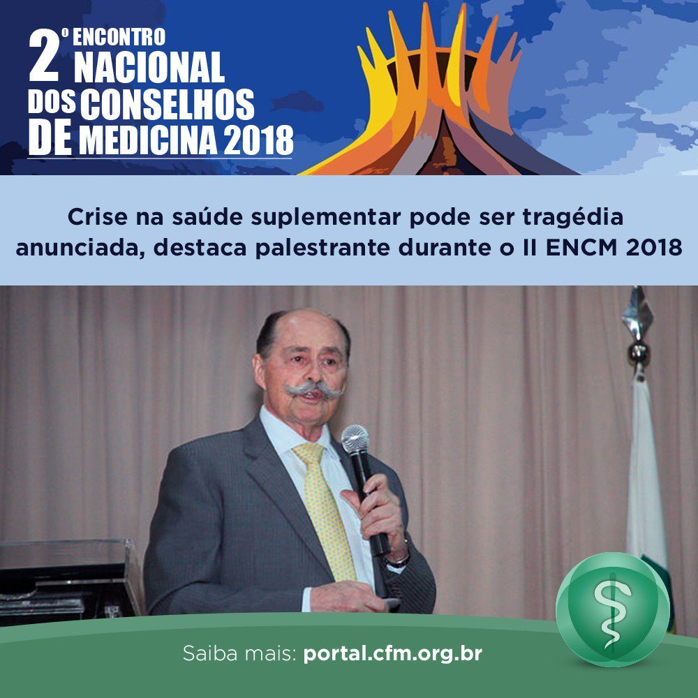 medicina_cfm's tweet photo. #CFM | As dificuldades e desigualdades no sistema de saúde suplementar foram abordadas na palestra conduzida pelo coordenador da Comissão de Saúde Suplementar do CFM, Salomão Rodrigues Filho.
Saiba mais: https://t.co/iokbzz6ZM6
#palestra #Evento #ENCM https://t.co/qRT2XmIi2O