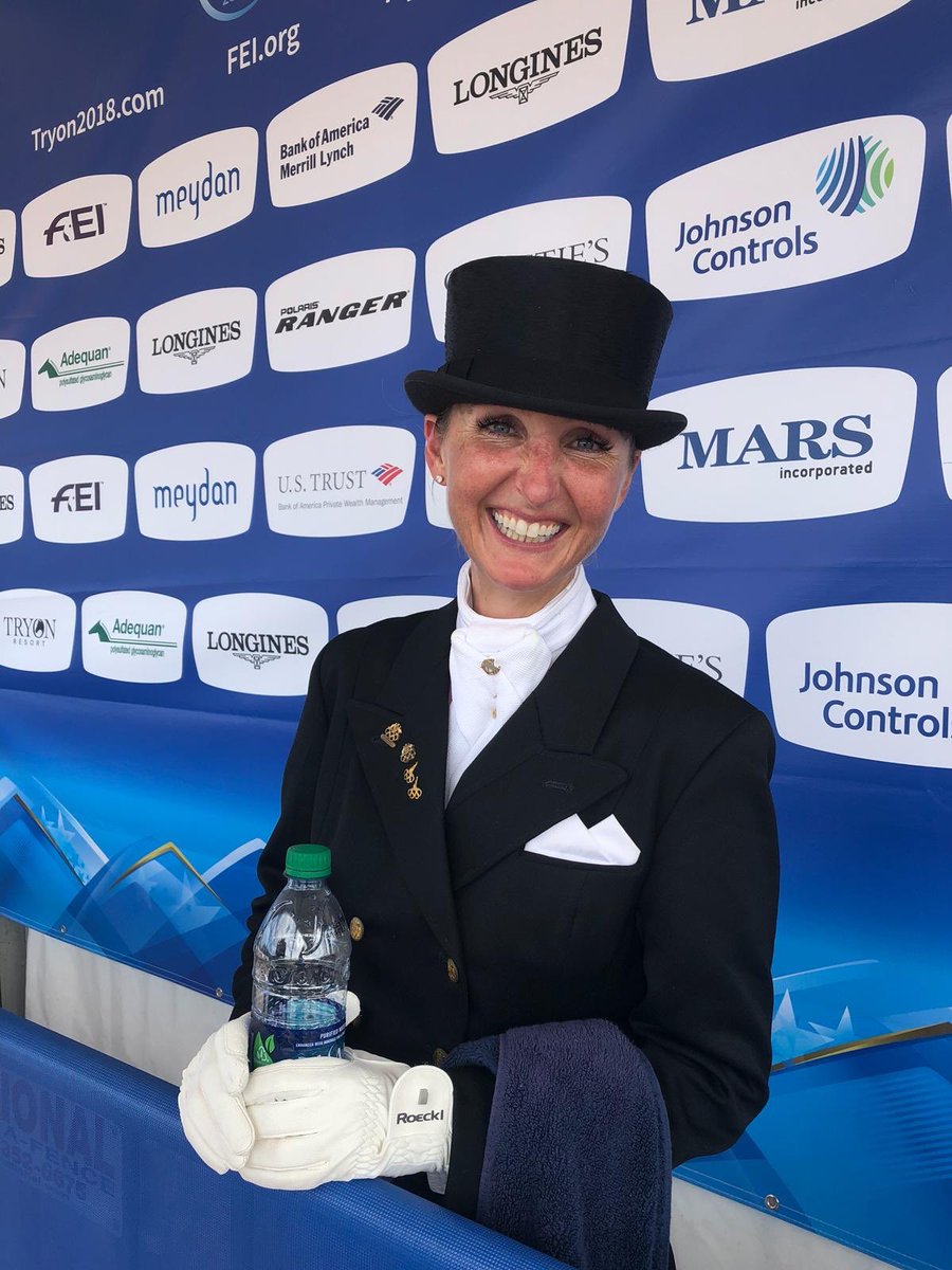 EquestrianAus's tweet photo. WEG| Kristy Oatley is through to the  Grand Prix Freestyle after her spectacular performance this morning! The competition will take place on Sunday 16th September #TeamAUS #WayToWEG #Tryon2018 #BeOne #RideWithUs #Dressage https://t.co/zQRScTQsjS