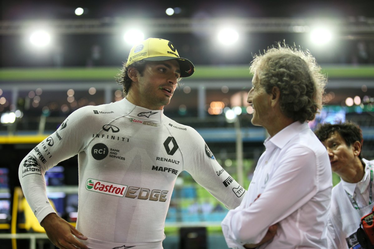 So Alain... <a href="/McLarenF1/">McLaren Mastercard Formula 1 Team</a>? Tell me everything. 😋

#RSspirit #SingaporeGP