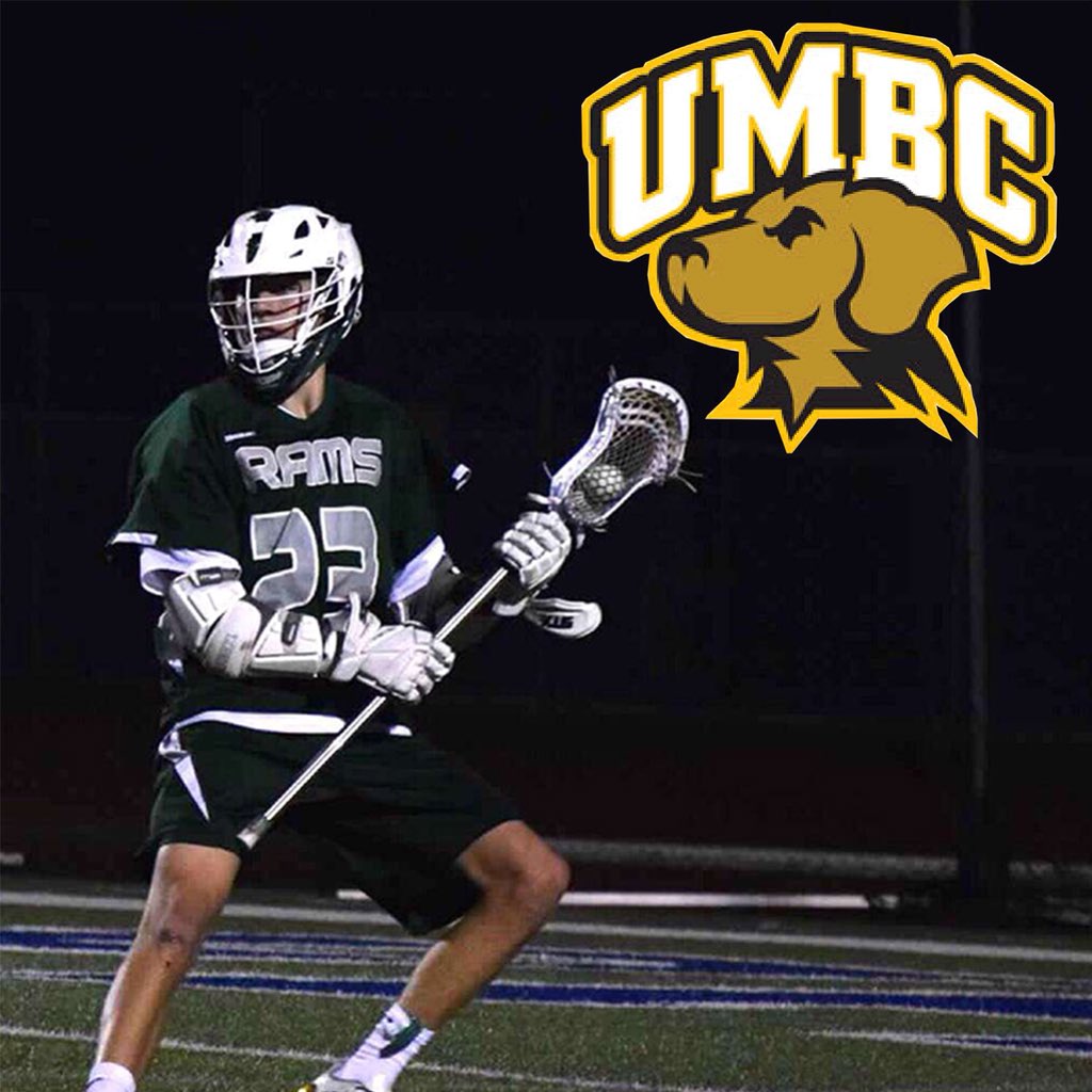 I am happy to announce my verbal commitment to play division 1 lacrosse for UMBC. Thank you to my coaches, family, and friends. 🐶🐶