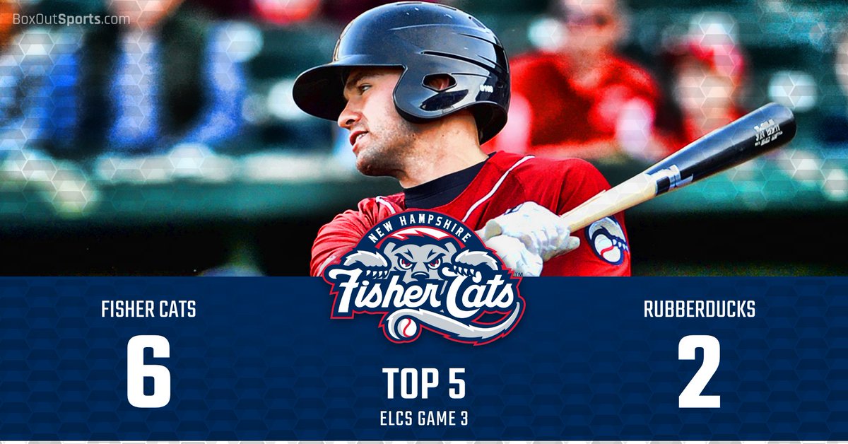 FisherCats's tweet photo. Jon Berti delivers! A two-out, two-run single in fourth inning extends the lead to 6-2. #FerociousFinale https://t.co/HNz6u2c3hU