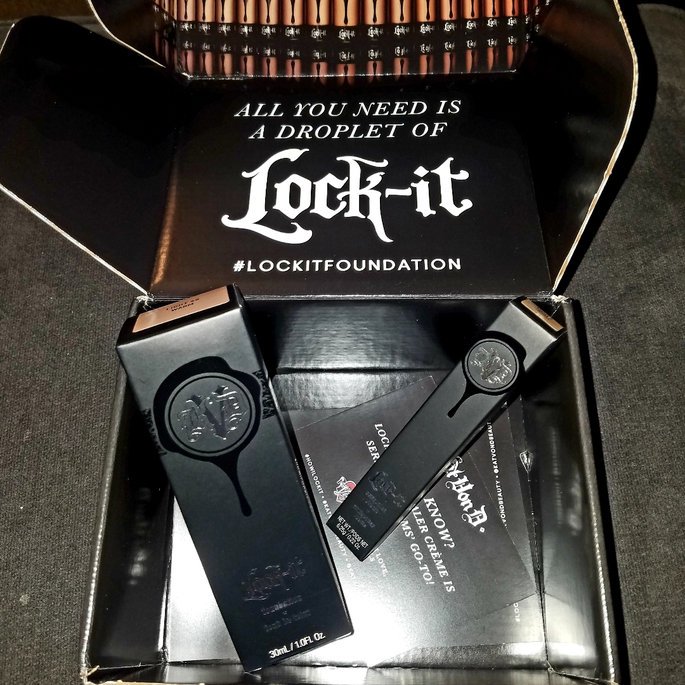 courtneydrury's tweet photo. I'm excited to try the @katvondbeauty Lock-it @influenster box! #howilockit #lockitfoundation #katvondbeauty #ad #freeproduct https://t.co/U0AnhhAFcM