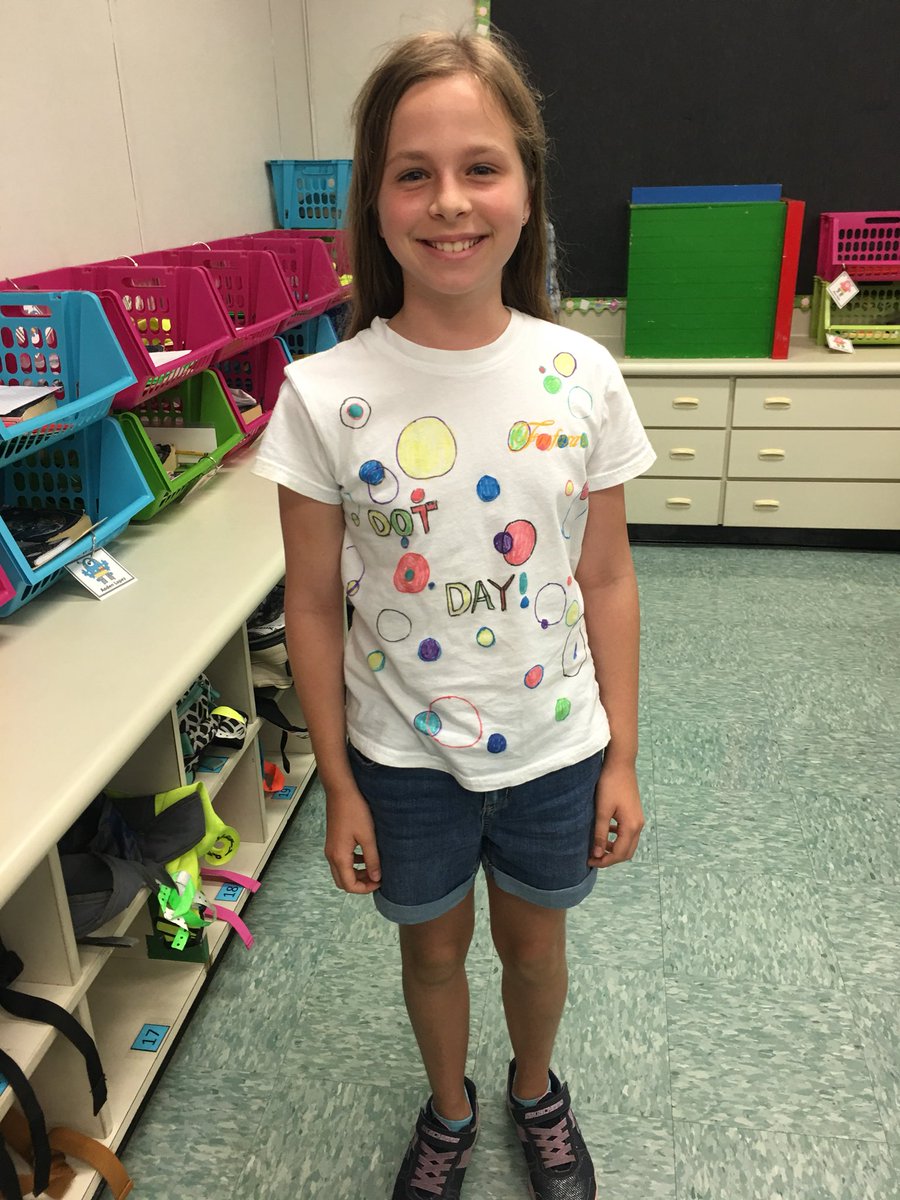 vsymedia's tweet photo. ❤️ #DotDay2018 
@VSYMontessori https://t.co/tAxZQ7Q4KI