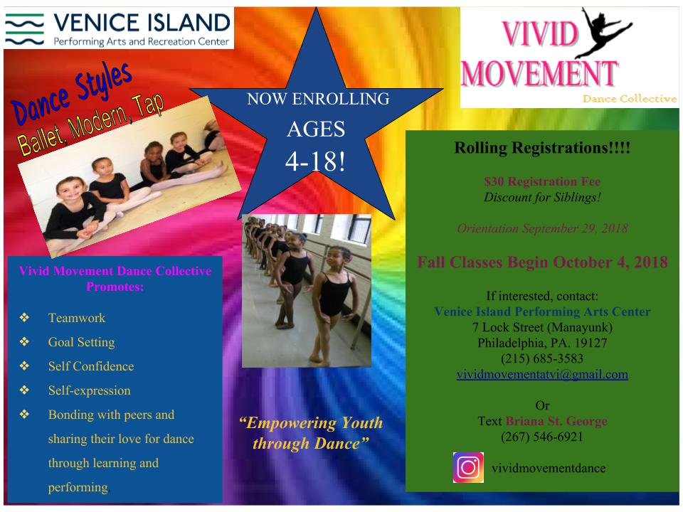 venice_island's tweet photo. @venice_island have a ton of programs and events. Come check us out! @PhilaParkandRec https://t.co/j8ffxxIiJF