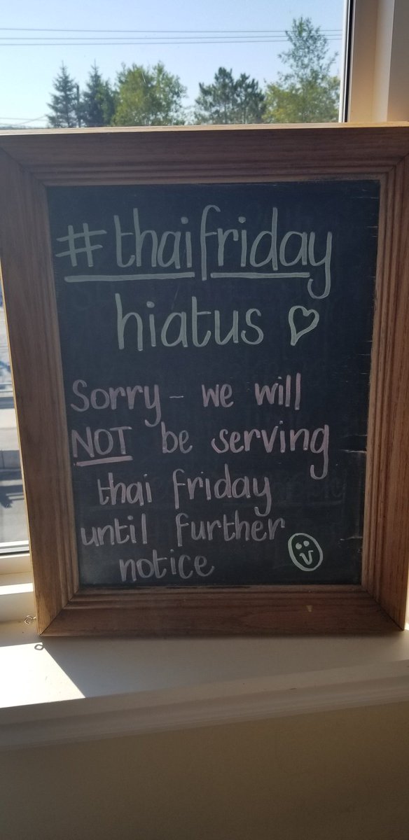 #thaifriday now canned at #gooddaycafe...need to consistently support to bring it back