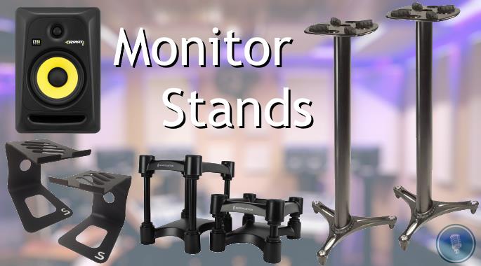 Studio Monitor Stands - Desk \u0026 Floor 