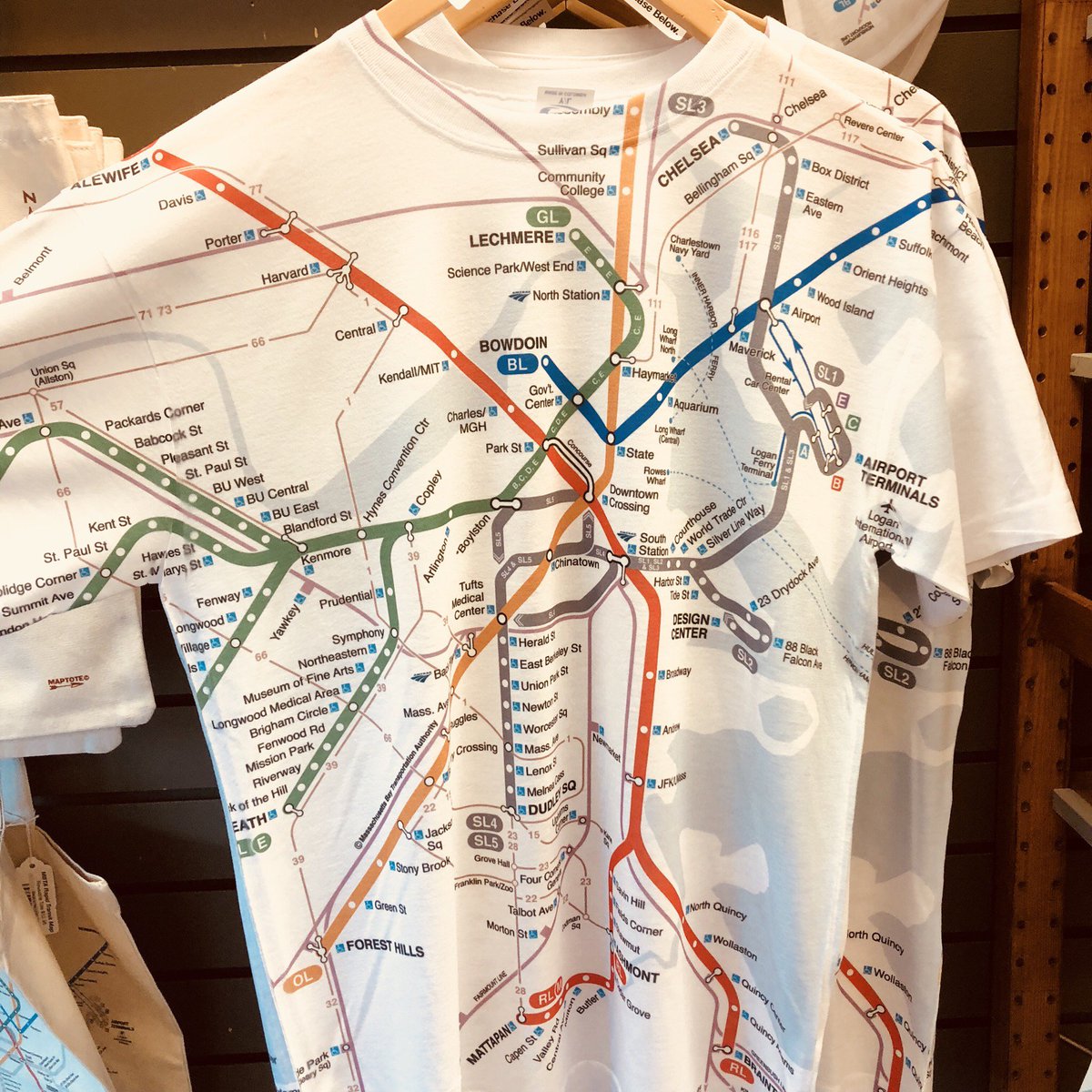 MBTAgifts's tweet photo. #New #Product #Alert! MBTAgifts now has shirts with the MBTA system on it! You can find them in our store and online! https://t.co/ujBsepwWiD 

#shopsmall #shoplocal #cambridge #MBTAgifts #wardmaps #mbta #wickedawesome #gifts #boston #cool https://t.co/yFrkM9nFQM