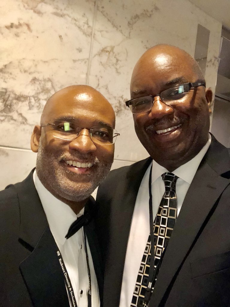 AlanMingoIBM's tweet photo. With Dr. Johnny Green Jr. of NREL at the 42nd Annual GEM Consortium Board Meeting and Conference. #GEMConf2018 #HiddenGEMs #ThisIsHowWeGEM https://t.co/zaPP1H78xV