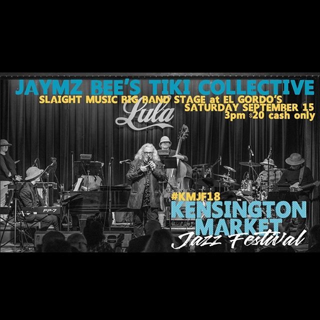 tikicollective's tweet photo. Join us TOMORROW Saturday, September 15th @ElGordoEmpanadas as part of the 2018 #KensingtonMarket Jazz Festival!
.
$20 cash only cover at the gate. #KMJF18
.
#newalbum #tikicollective #muse #jazzfestival
.
@kensingtonjazz @slamminmusic @slammin29 @believ… https://t.co/LamVxEurWp https://t.co/DafR7MzH4F