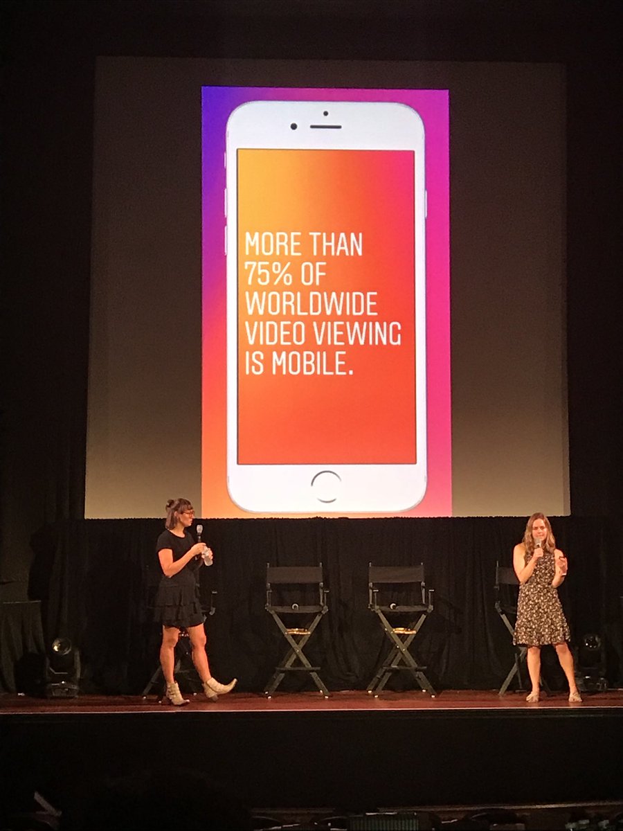 cfnorsworthy's tweet photo. Thanks for hosting us tonight @instagram! 🍿 We are excited to learn about the new hip thing in storytelling: vertical video. 📲 #ONA18 https://t.co/n5VRNwNxOd